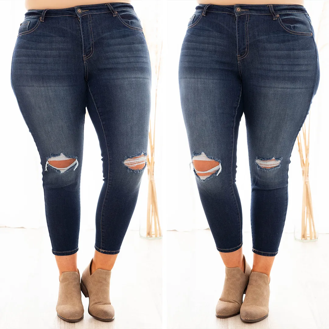 Dear No One Jeans, Dark Wash