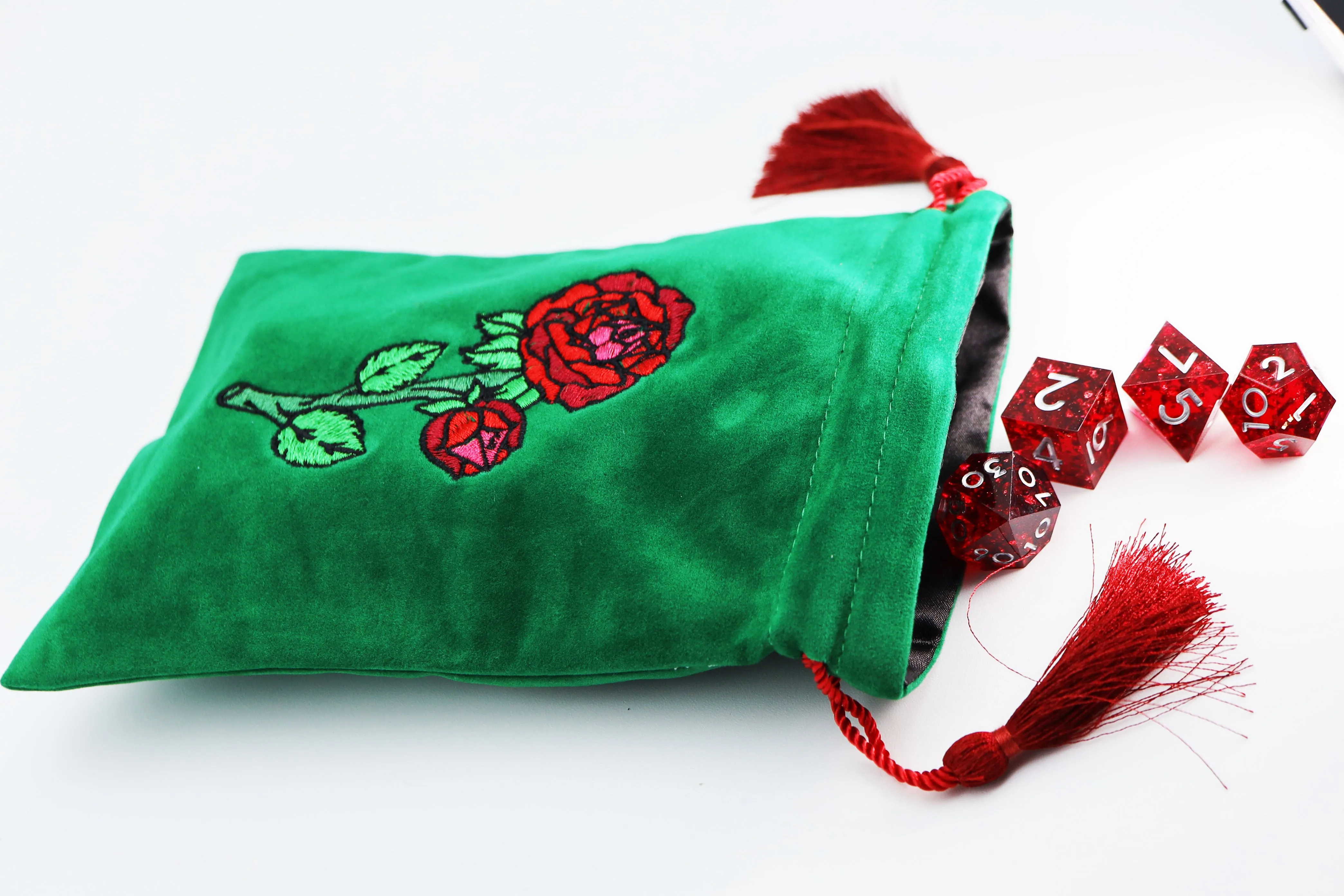 Dice Bag - Dice Rose
