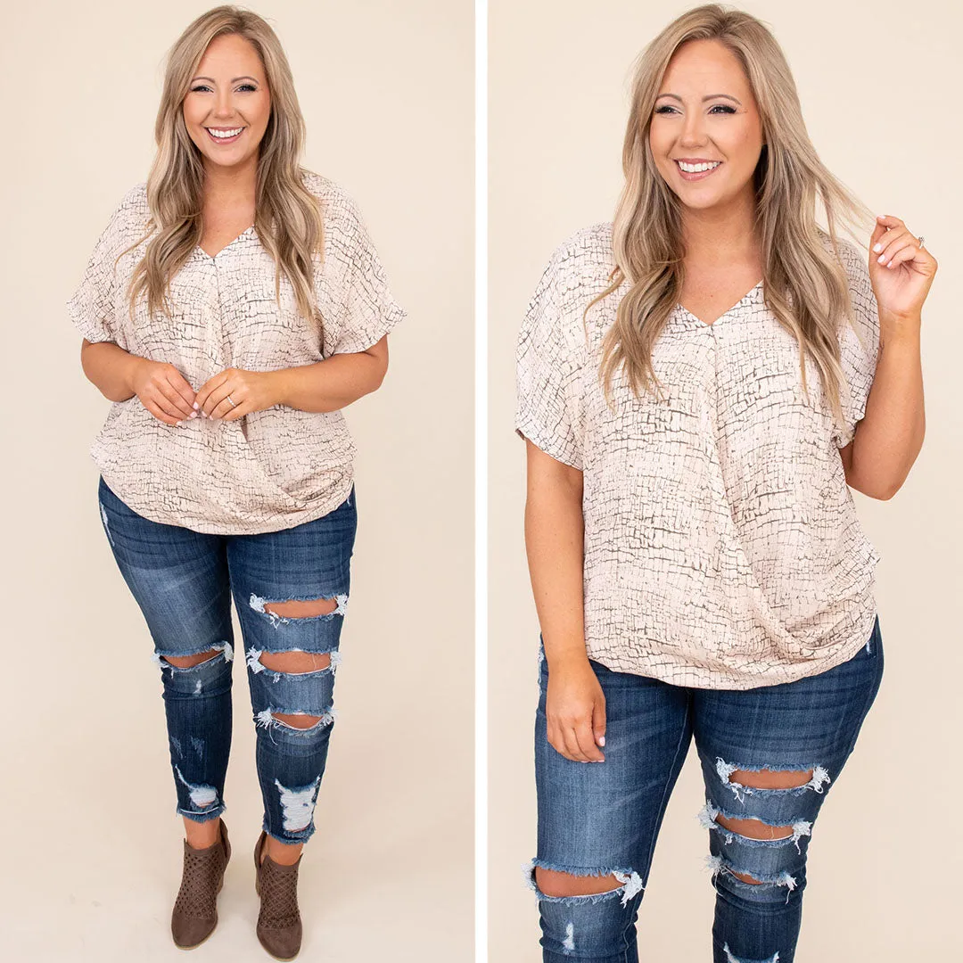 Finding Faith Top, Ivory