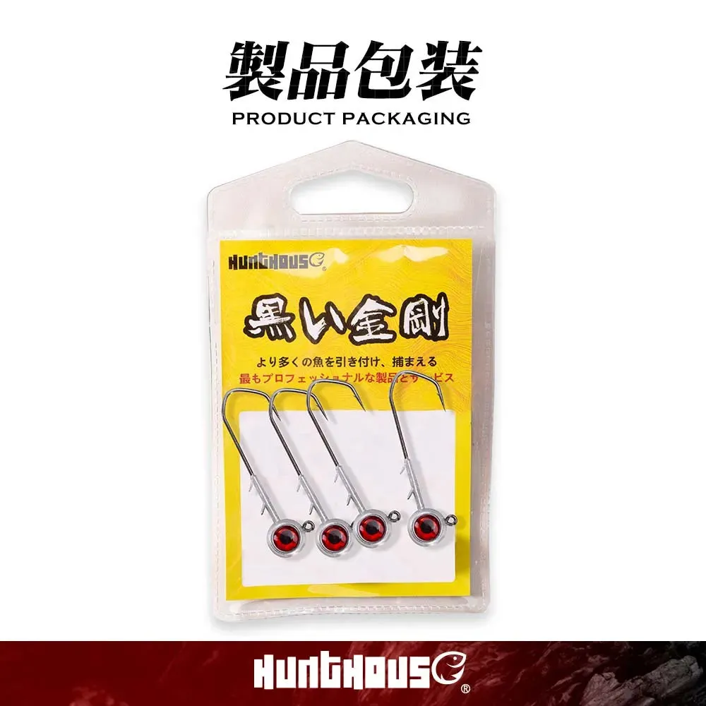 Fishing soft plastic jig Hooks With Red 3d Eyes 5g 7g 10g 14g Zinc Alloy Head