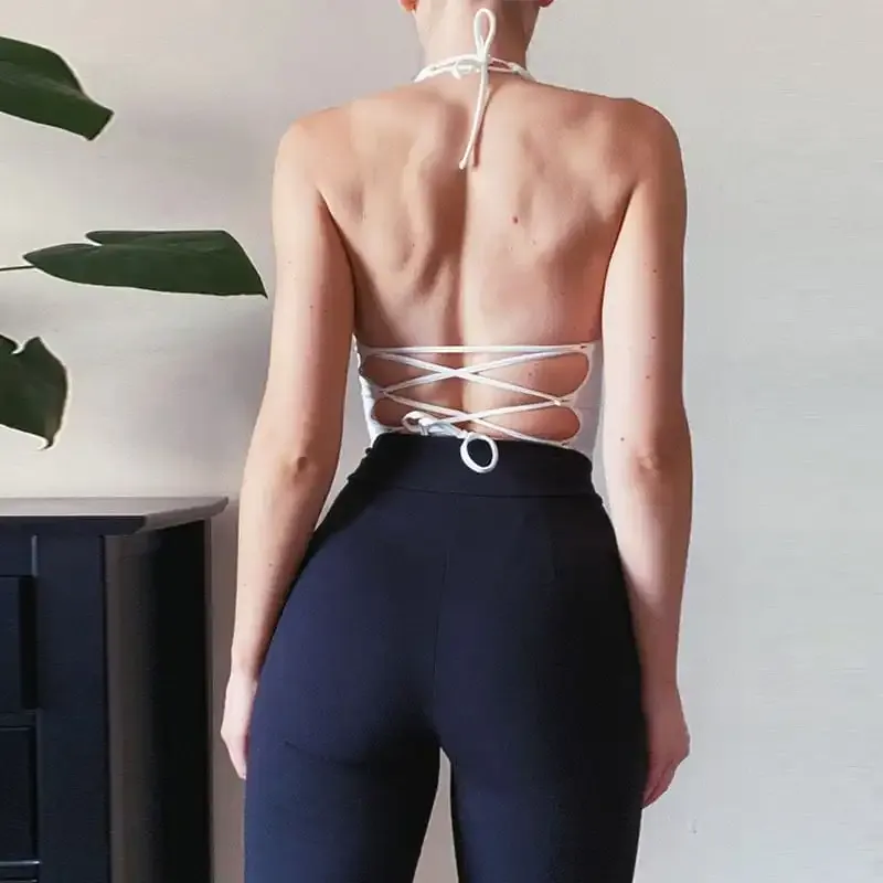 Flirt Factor Lace-Up Halter Top