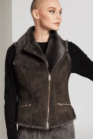 Flyer Shearling Vest