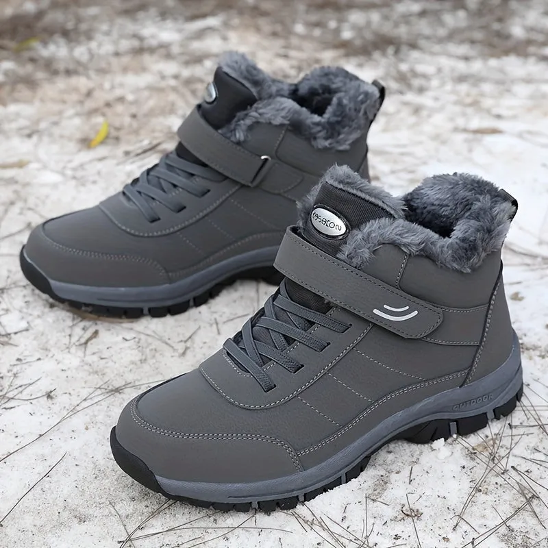 FrostTrek™ - Waterproof, Windproof & Non-Slip Winter Boots (Fully Fur Lined)