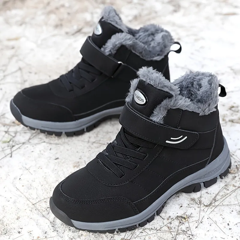 FrostTrek™ - Waterproof, Windproof & Non-Slip Winter Boots (Fully Fur Lined)