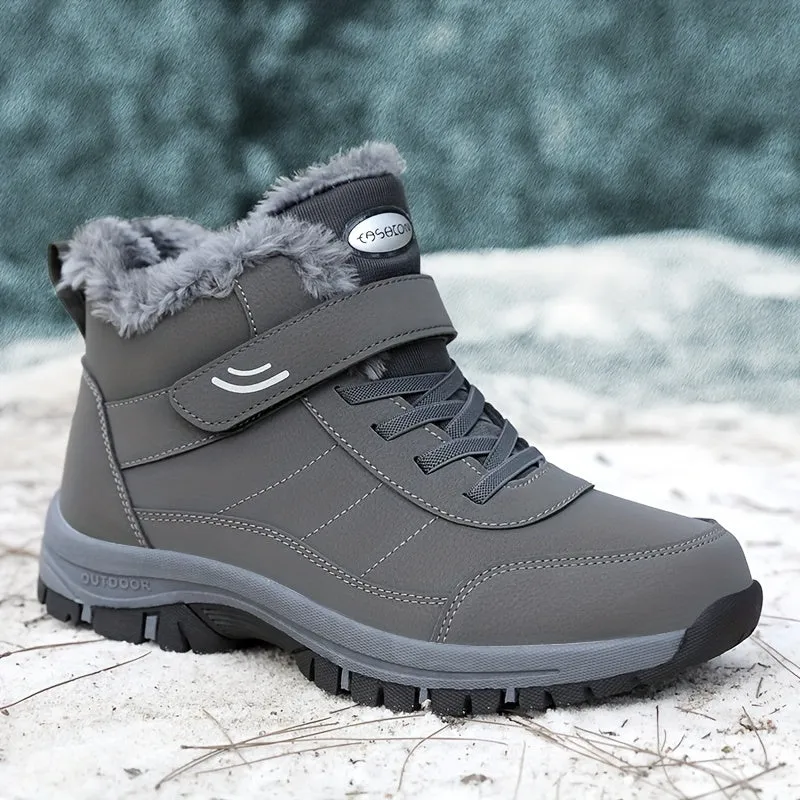 FrostTrek™ - Waterproof, Windproof & Non-Slip Winter Boots (Fully Fur Lined)