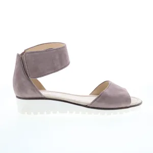 Gabor 8-4570-14 Womens Brown Suede Strap Sandals Shoes