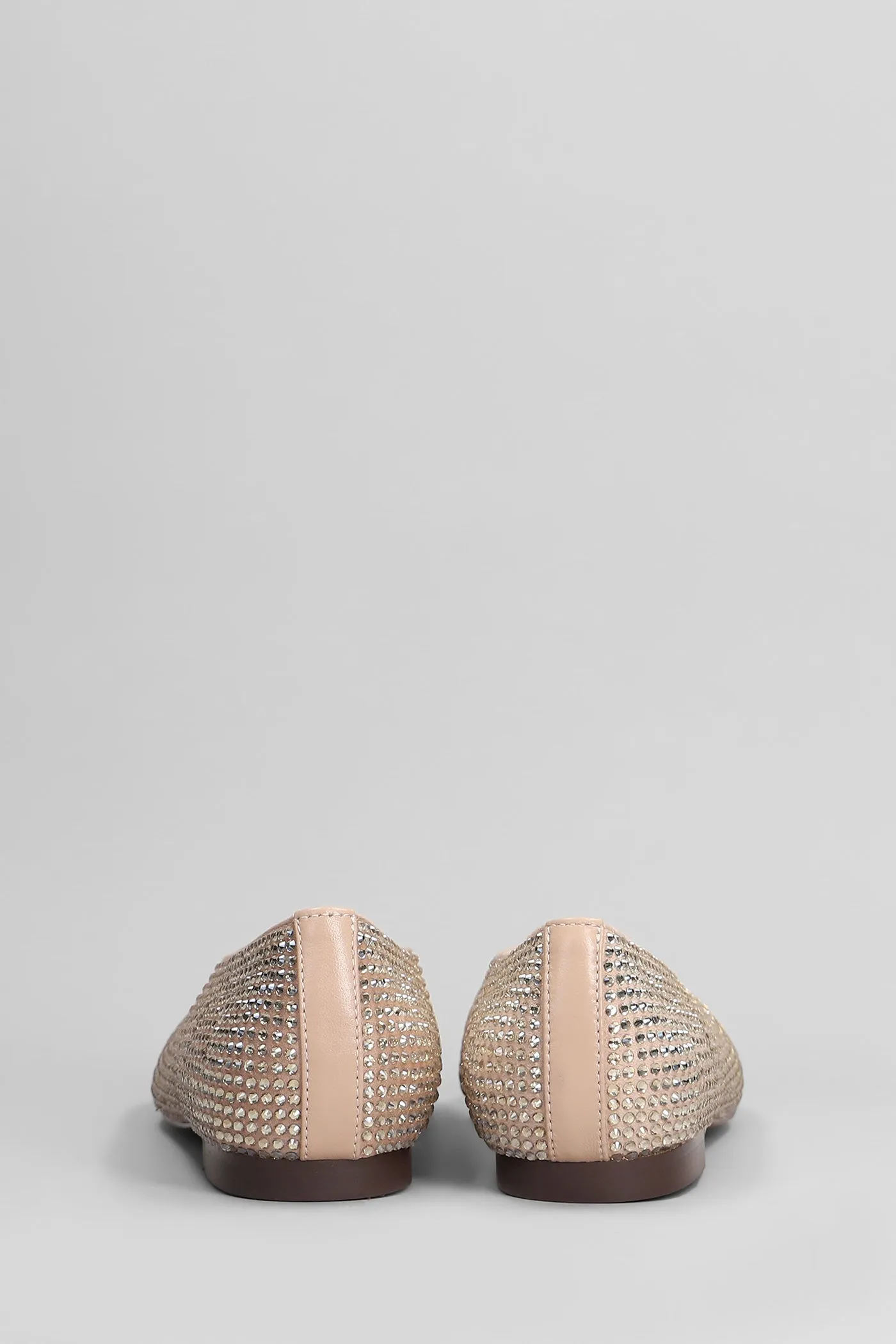Gaida Flat Ballet flats in powder suede