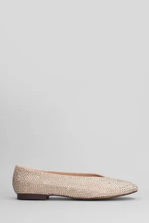 Gaida Flat Ballet flats in powder suede
