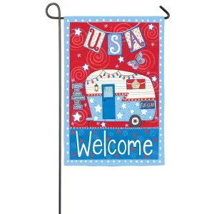 Garden Suede Flag, Always At Home,zkl14s3596