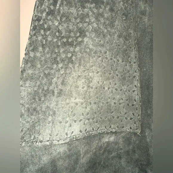 Genuine Suede Skirt