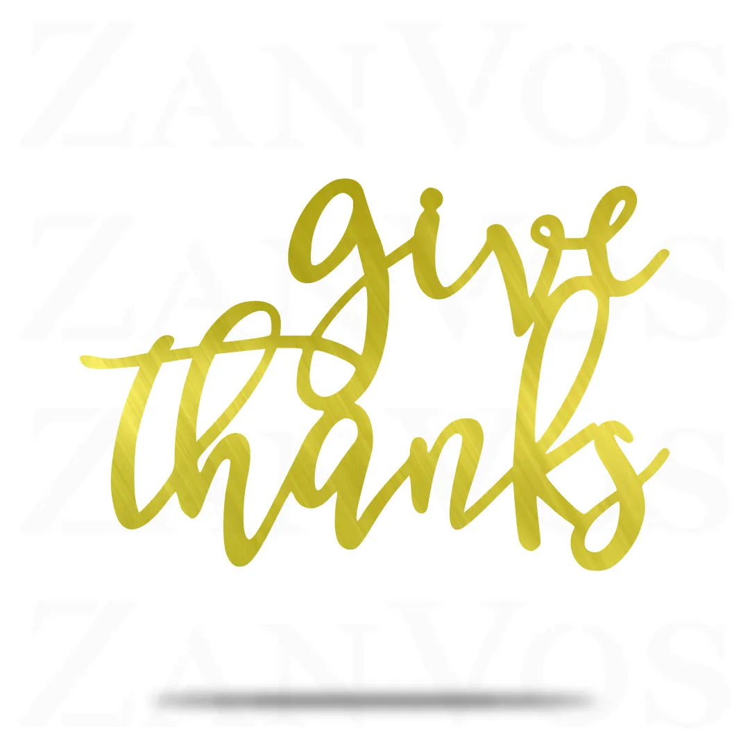 Give Thanks