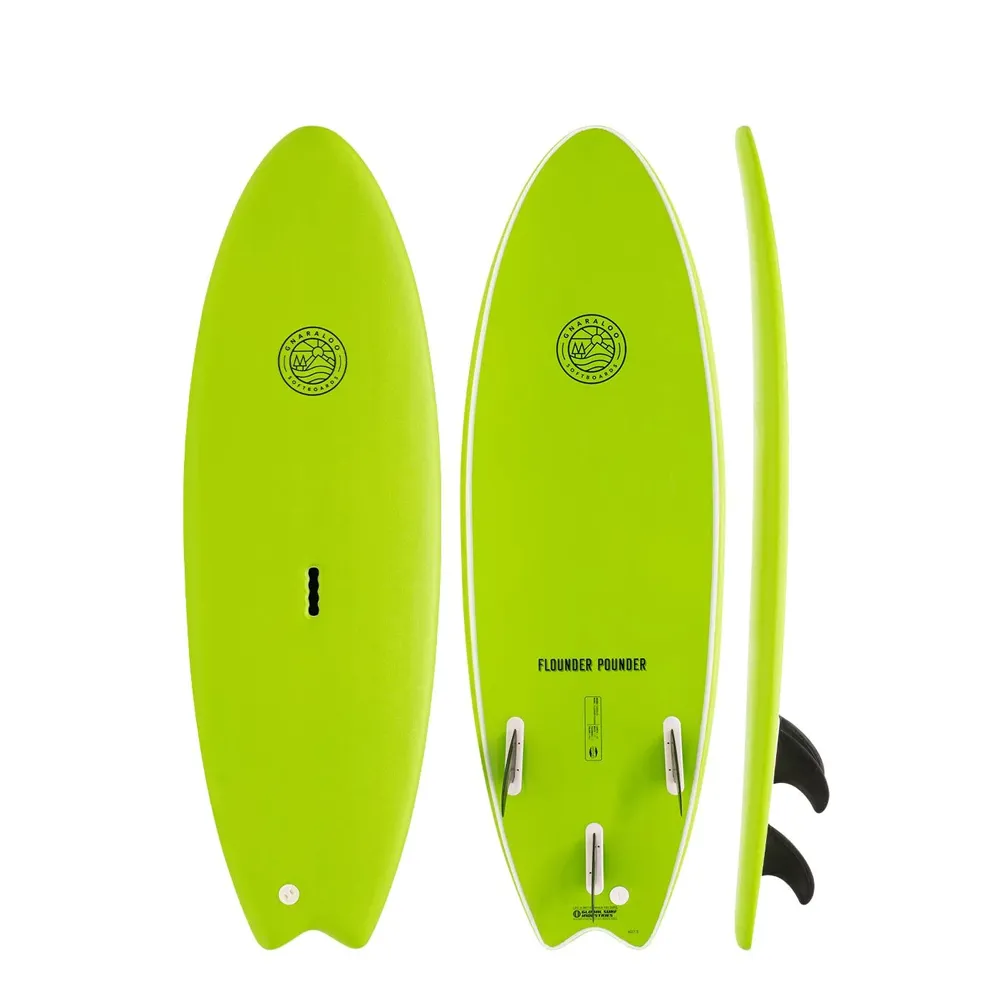 GNARALOO FLOUNDER POUNDER  SOFTBOARD 6'0"