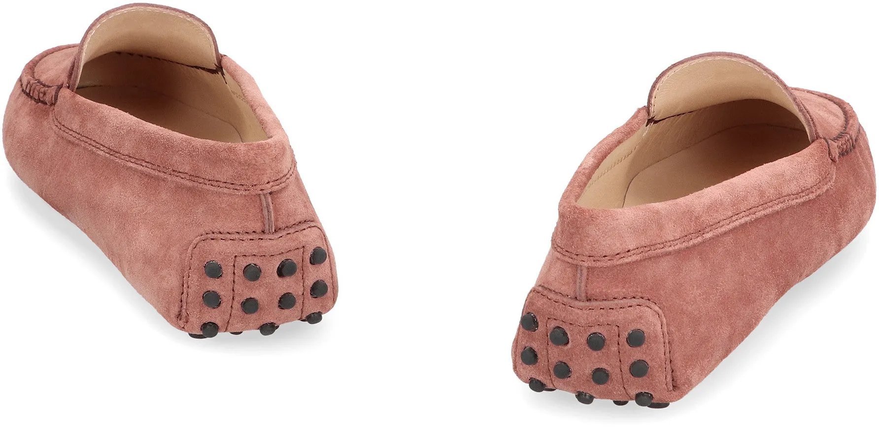 Gommino suede loafers