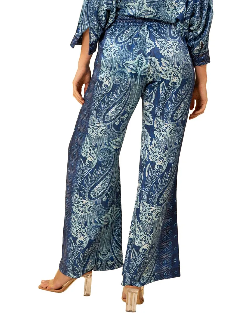 Hale Bob Winter Silk-Blend Pant