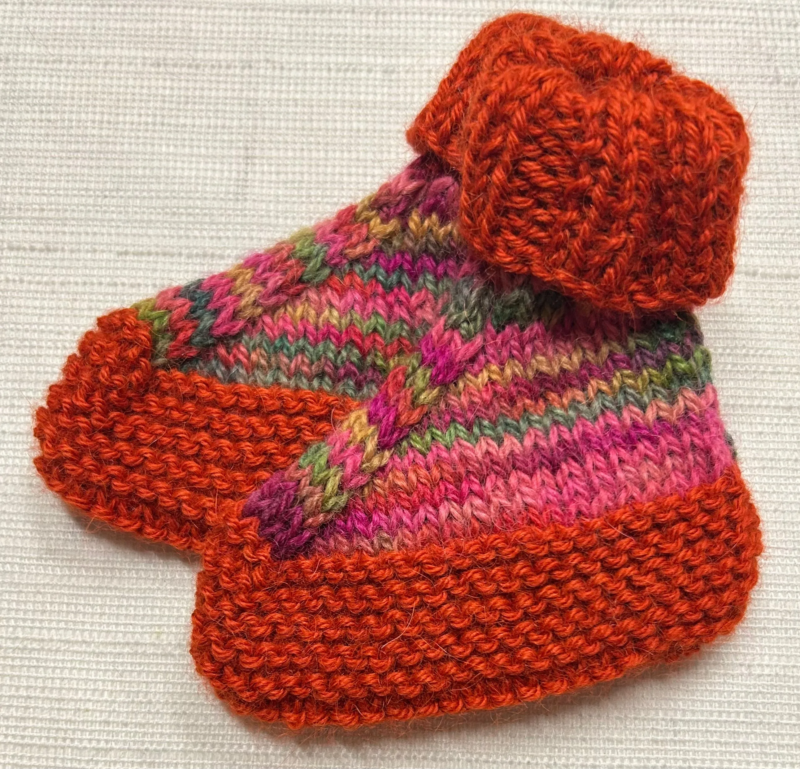 Hand Knit Booties