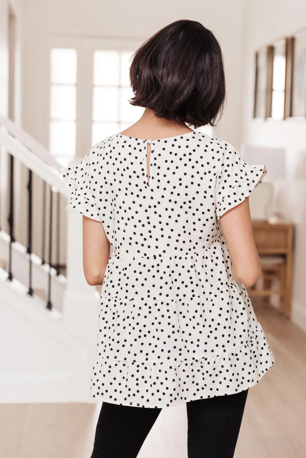 Hazel Blues® | Dreamy Look Top In White