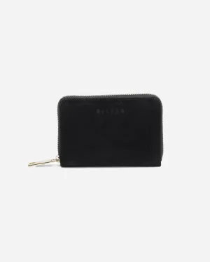 Ida Suede Wallet - Black