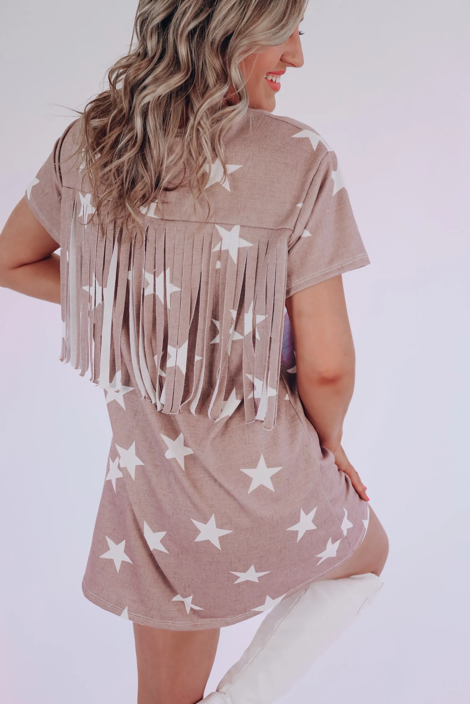 In Your Dreams T-Shirt Dress - Tan