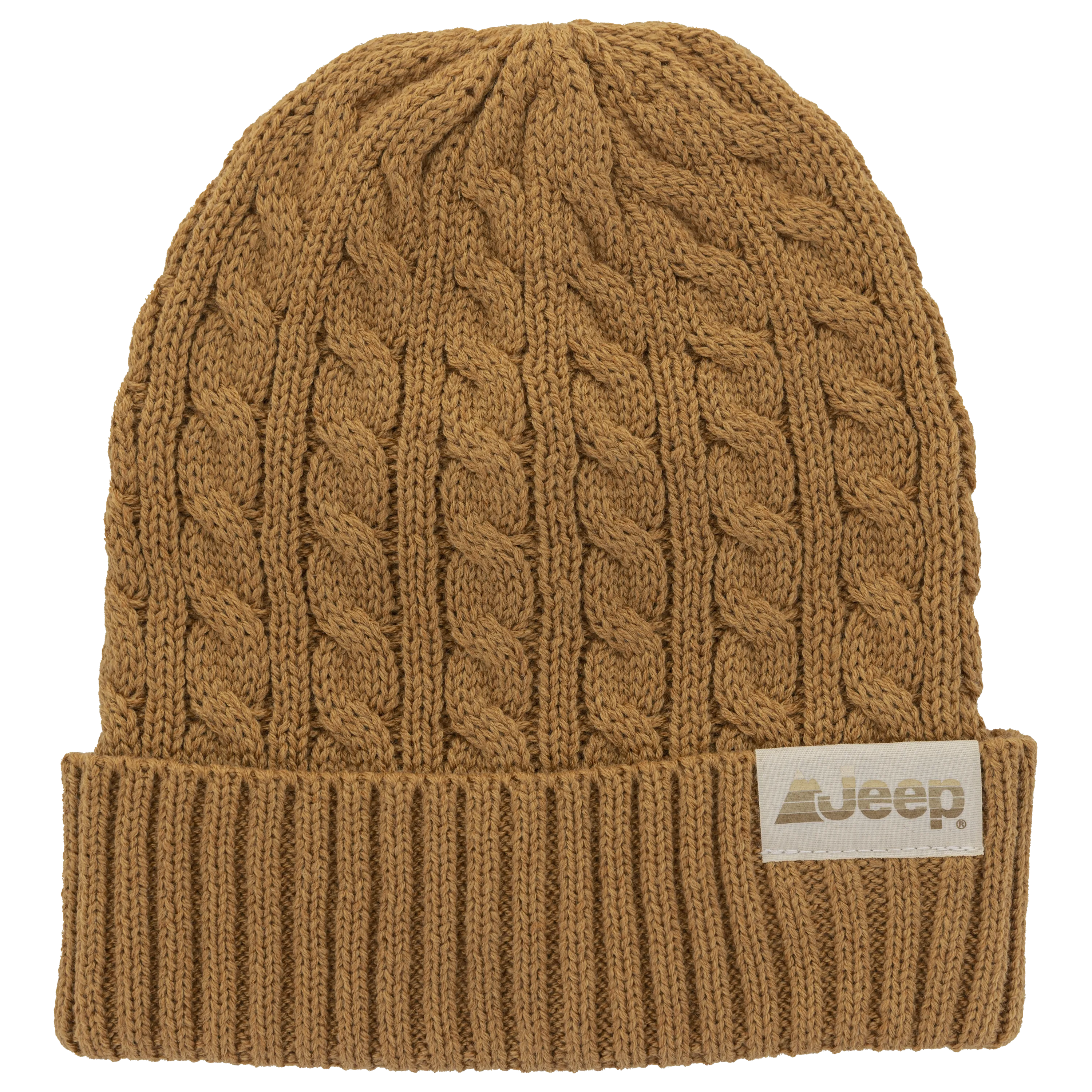 Jeep® 3-Piece Cable Knit Scarf, Hat and Glove Set
