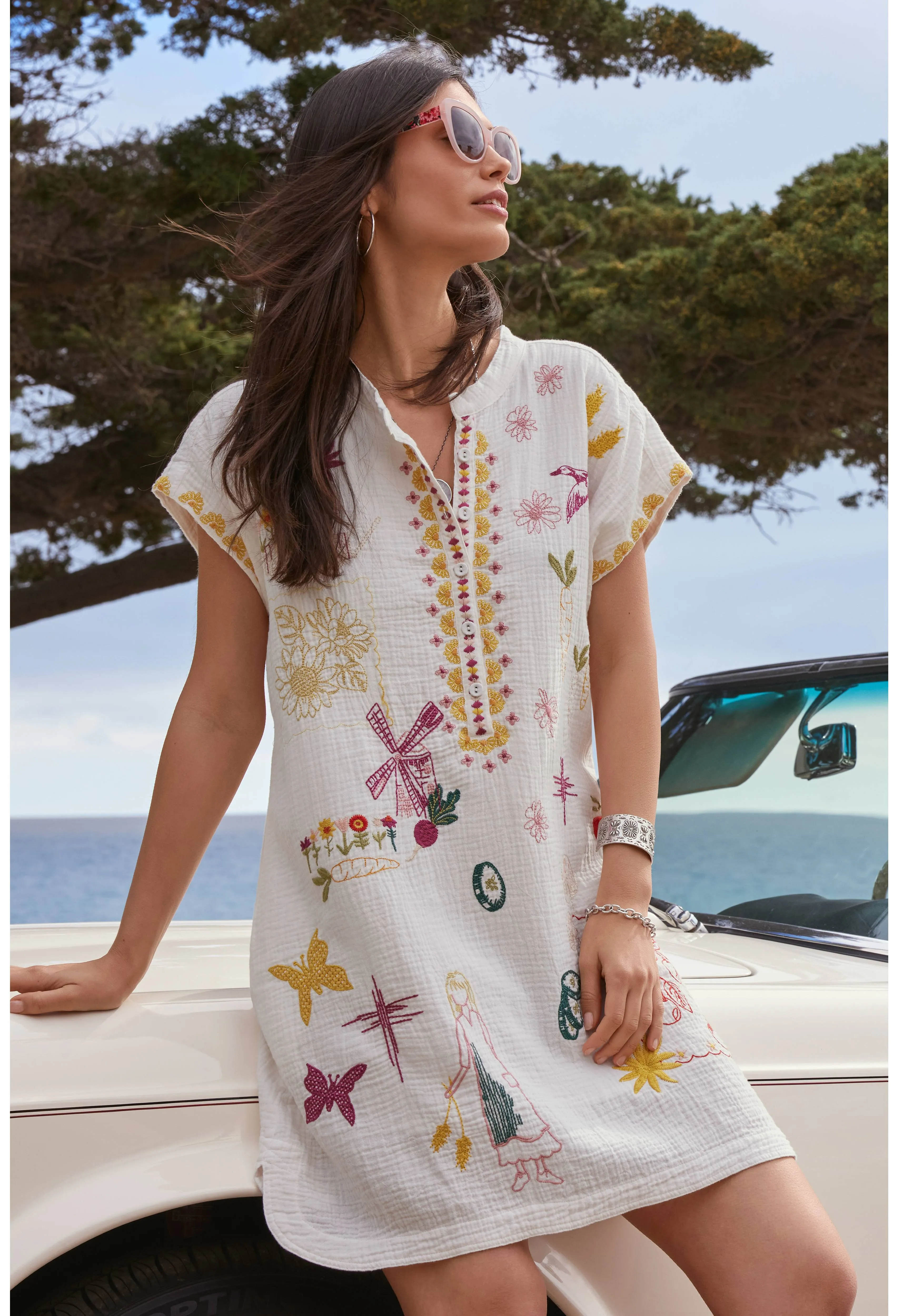 Johnny Was Mishti Dress (Lined) Faye