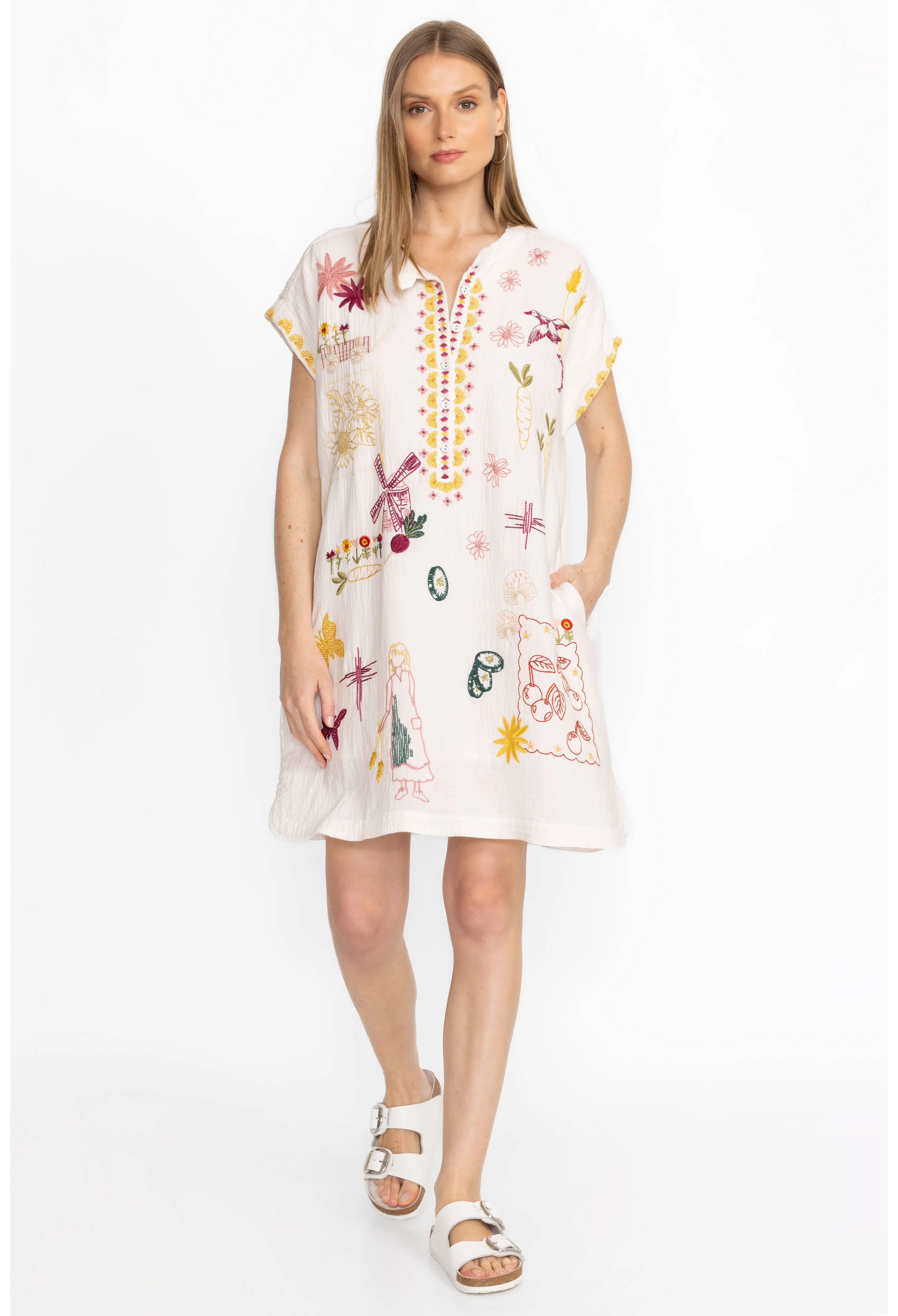 Johnny Was Mishti Dress (Lined) Faye