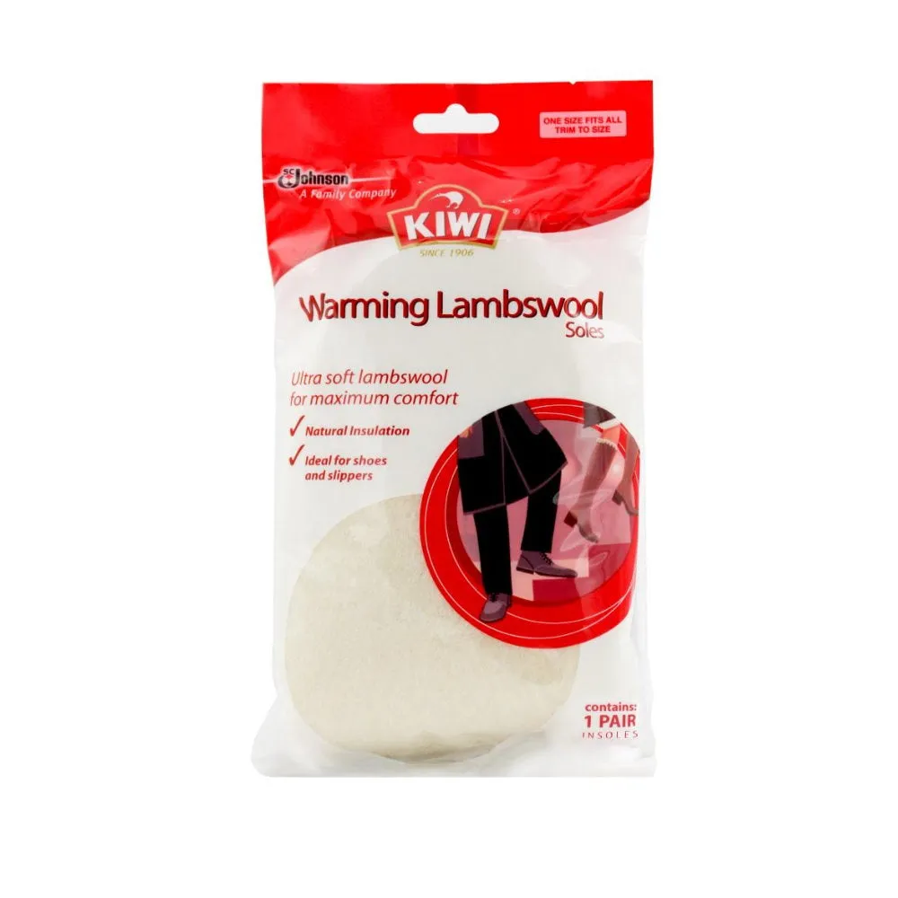 Kiwi Warming Lambswool Soles 1 Pair - One Size Fits All Trim to Size