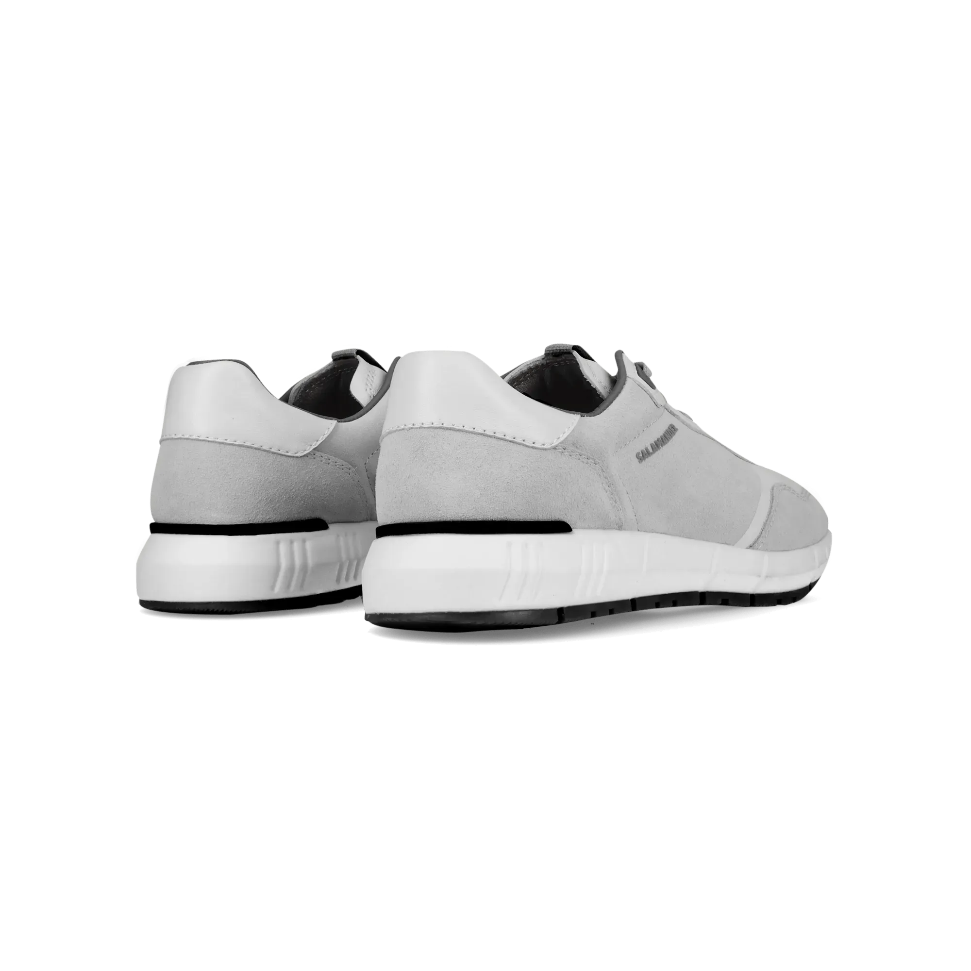 Leder Sneaker grau