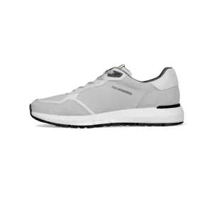 Leder Sneaker grau