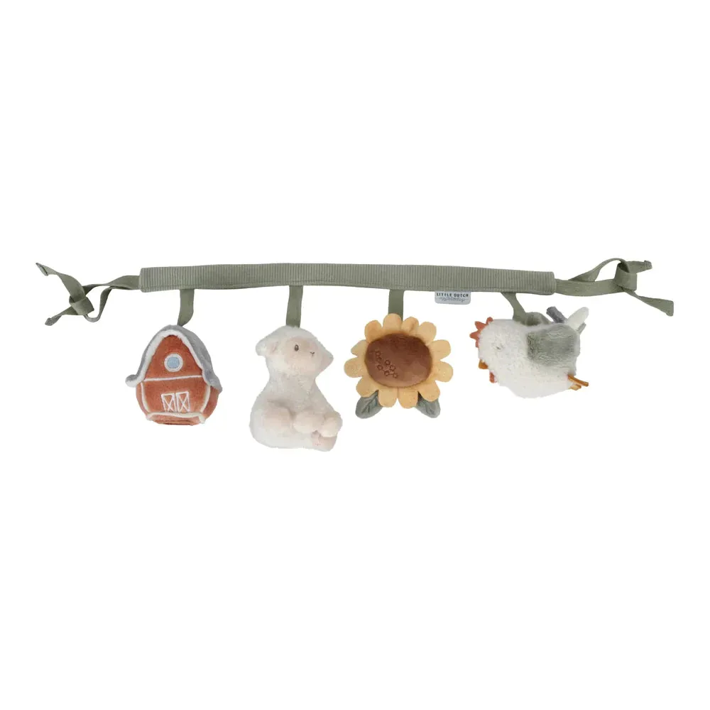 Little Dutch Little Farm - Car Seat Toy