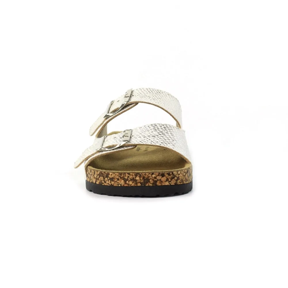 Lunar Mykonos Silver Sandal
