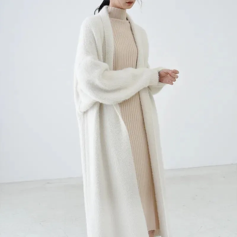 Mally Faux Mink Fur Cardigan