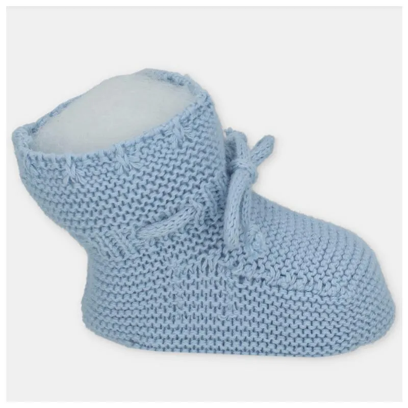 Martin Aranda - Baby Booties Knit Montefioralle, Lavanda