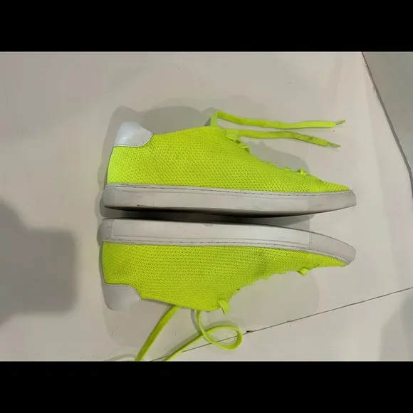 Men’s Bar lll Donnie neon sneakers. Sz 10
