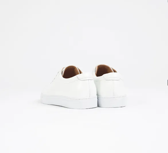 Micheal leather Sneakers lace-up flats