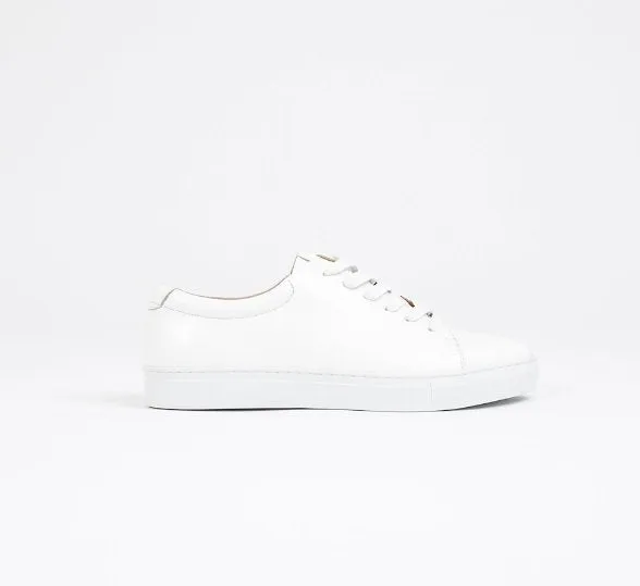 Micheal leather Sneakers lace-up flats