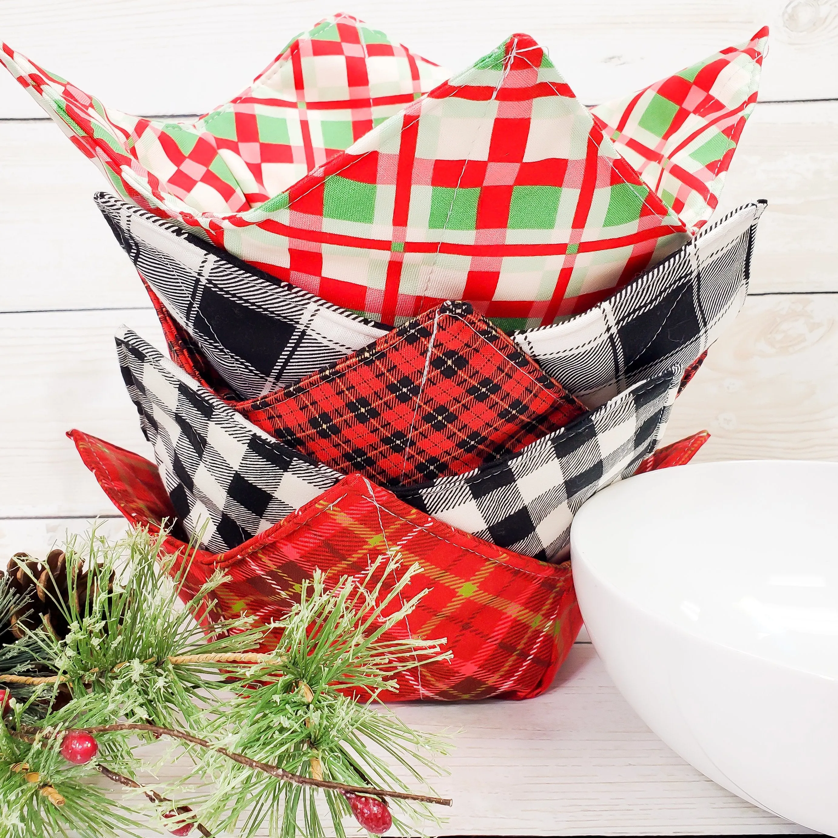 Microwavable Bowl Cozy Set -- 13 Colors