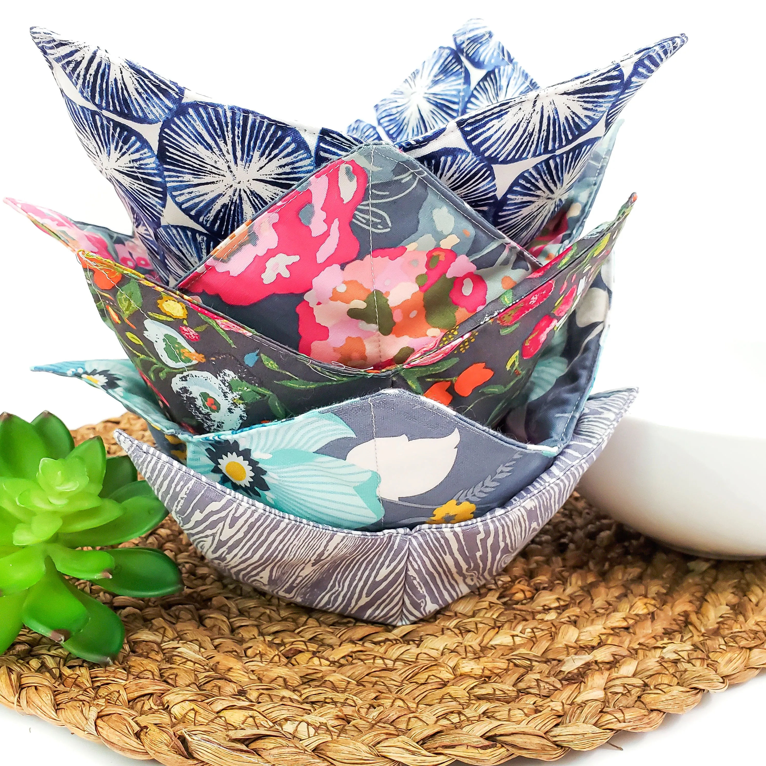 Microwavable Bowl Cozy Set -- 13 Colors