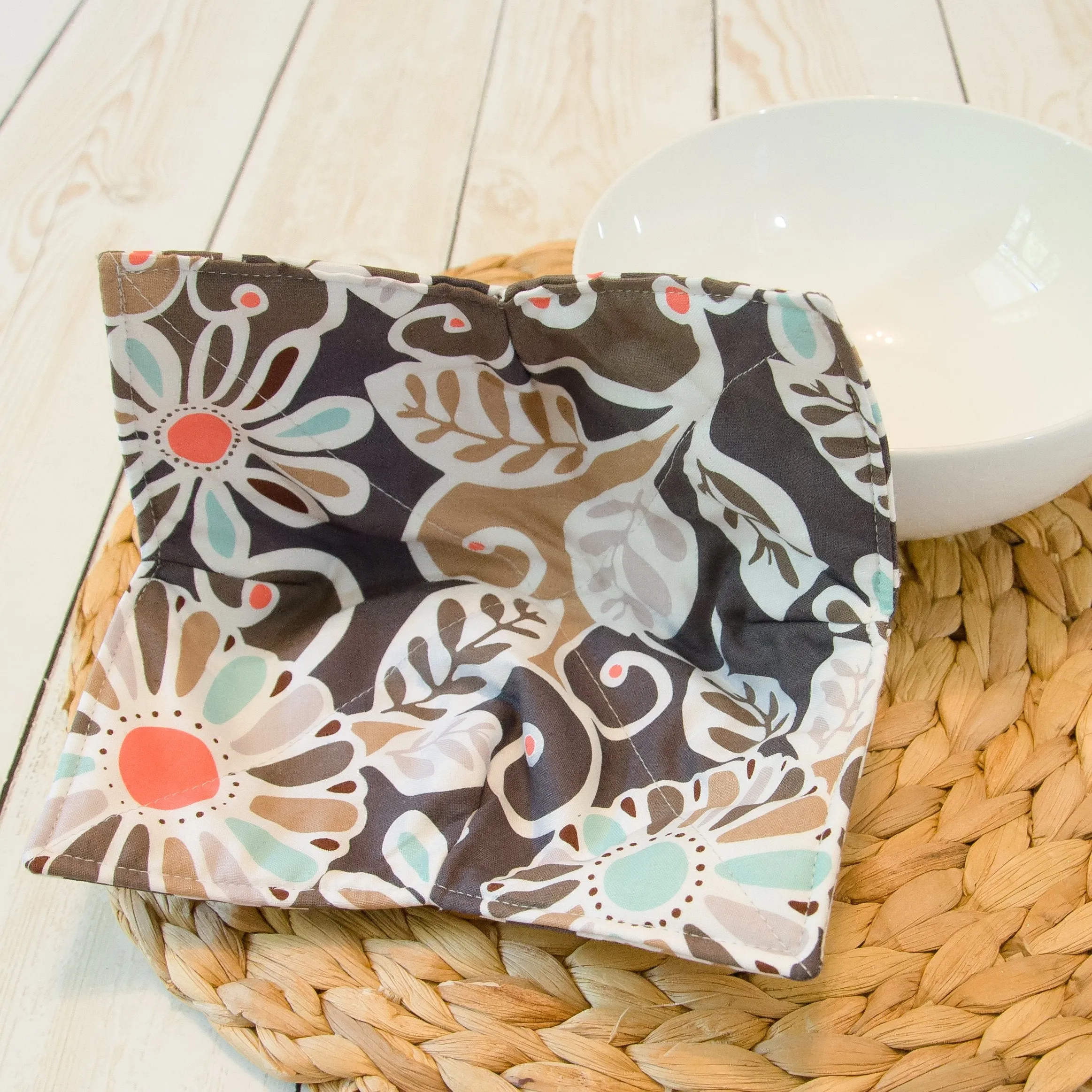 Microwavable Bowl Cozy Set -- 13 Colors