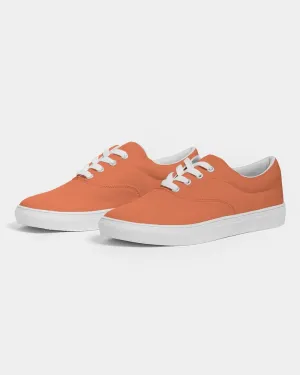 Midtone Orange Canvas Sneakers | Men's | C0M70Y80K0
