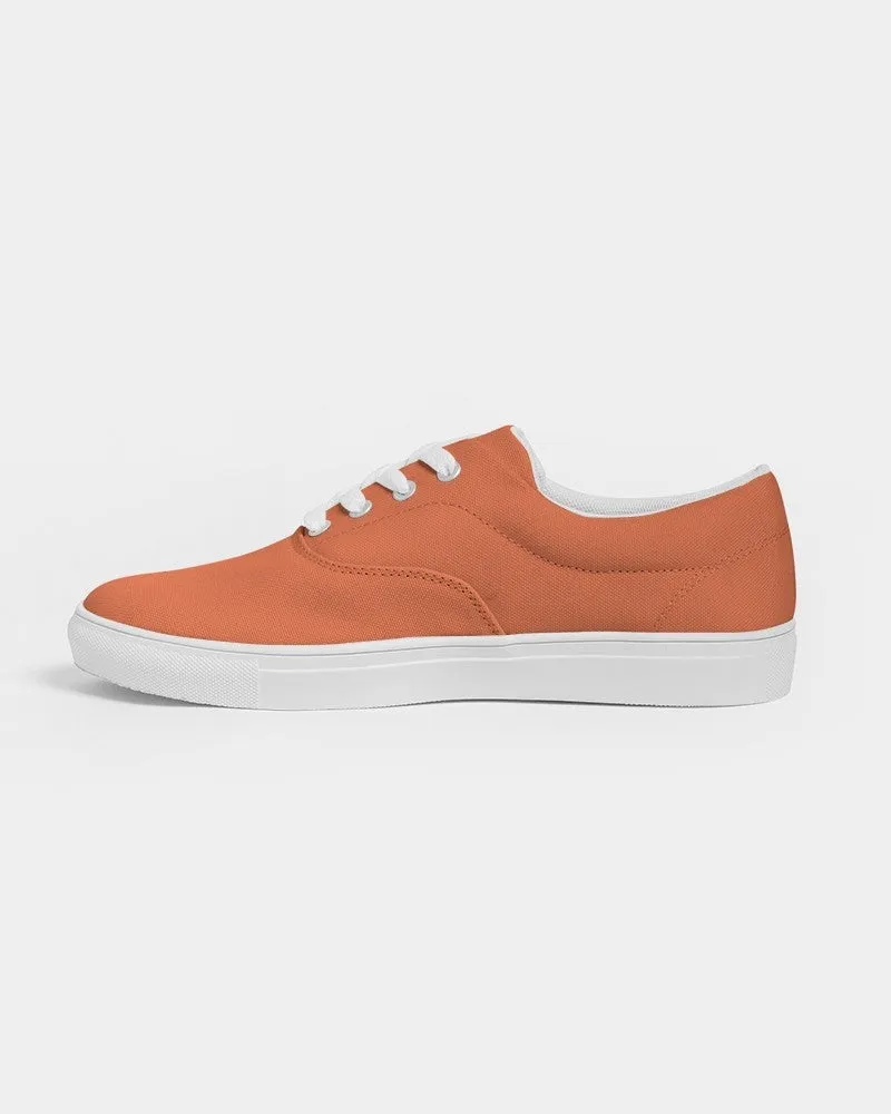 Midtone Orange Canvas Sneakers | Men's | C0M70Y80K0