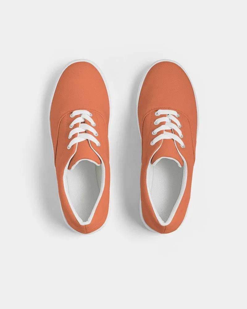 Midtone Orange Canvas Sneakers | Men's | C0M70Y80K0