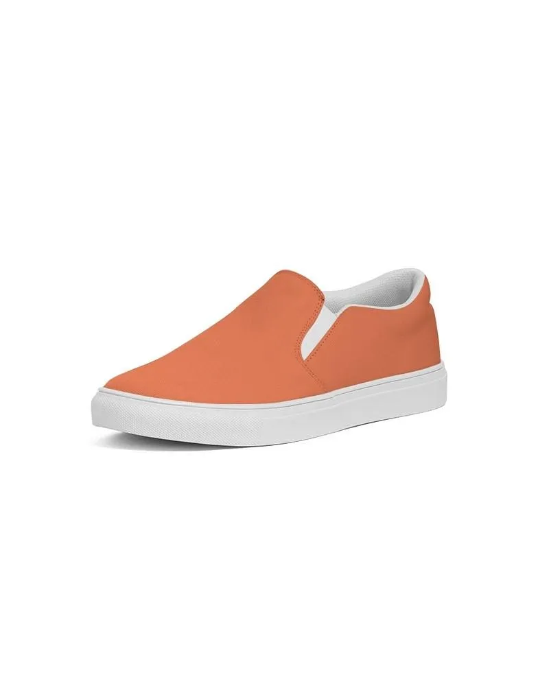 Midtone Orange Slip-On Canvas Sneakers | Women's | C0M70Y80K0