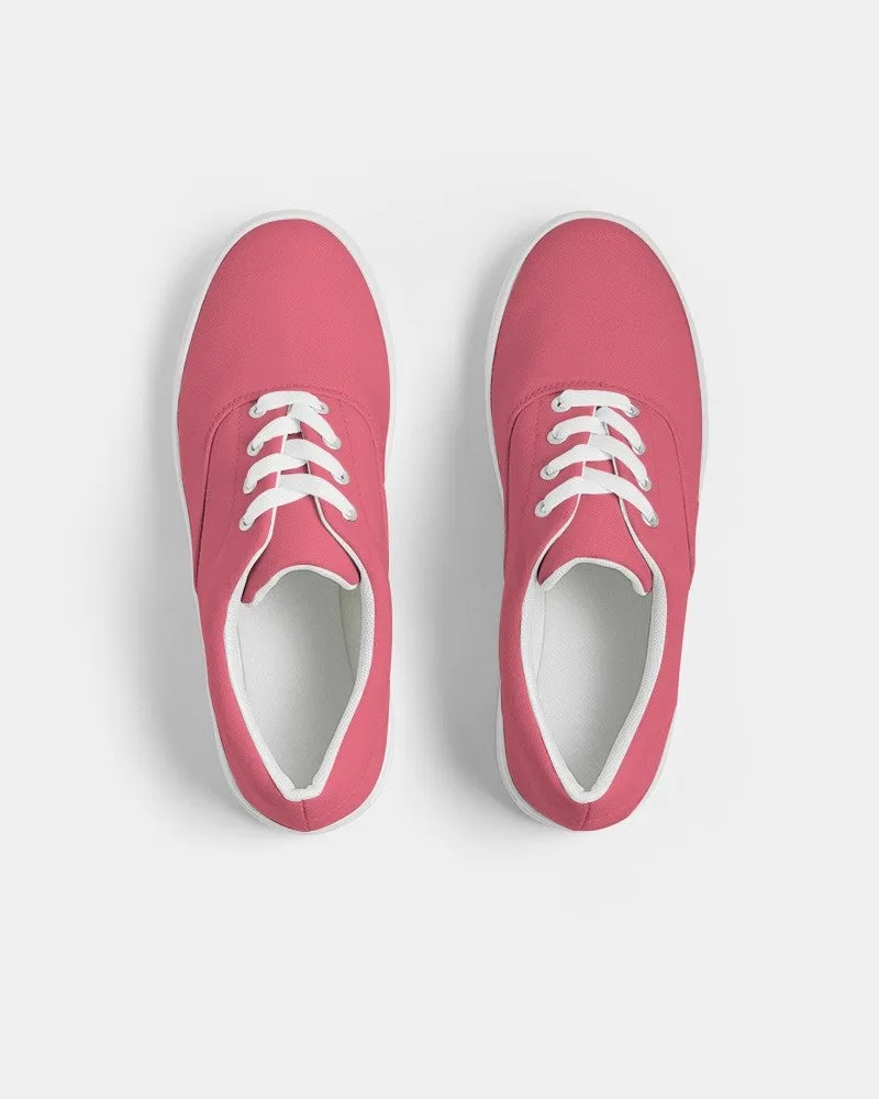 Midtone Pink Canvas Sneakers | Women's | C0M80Y40K0