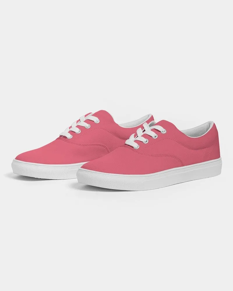 Midtone Pink Canvas Sneakers | Women's | C0M80Y40K0