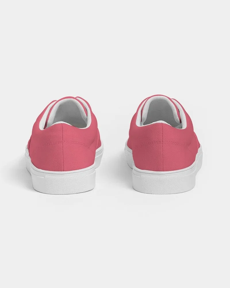 Midtone Pink Canvas Sneakers | Women's | C0M80Y40K0