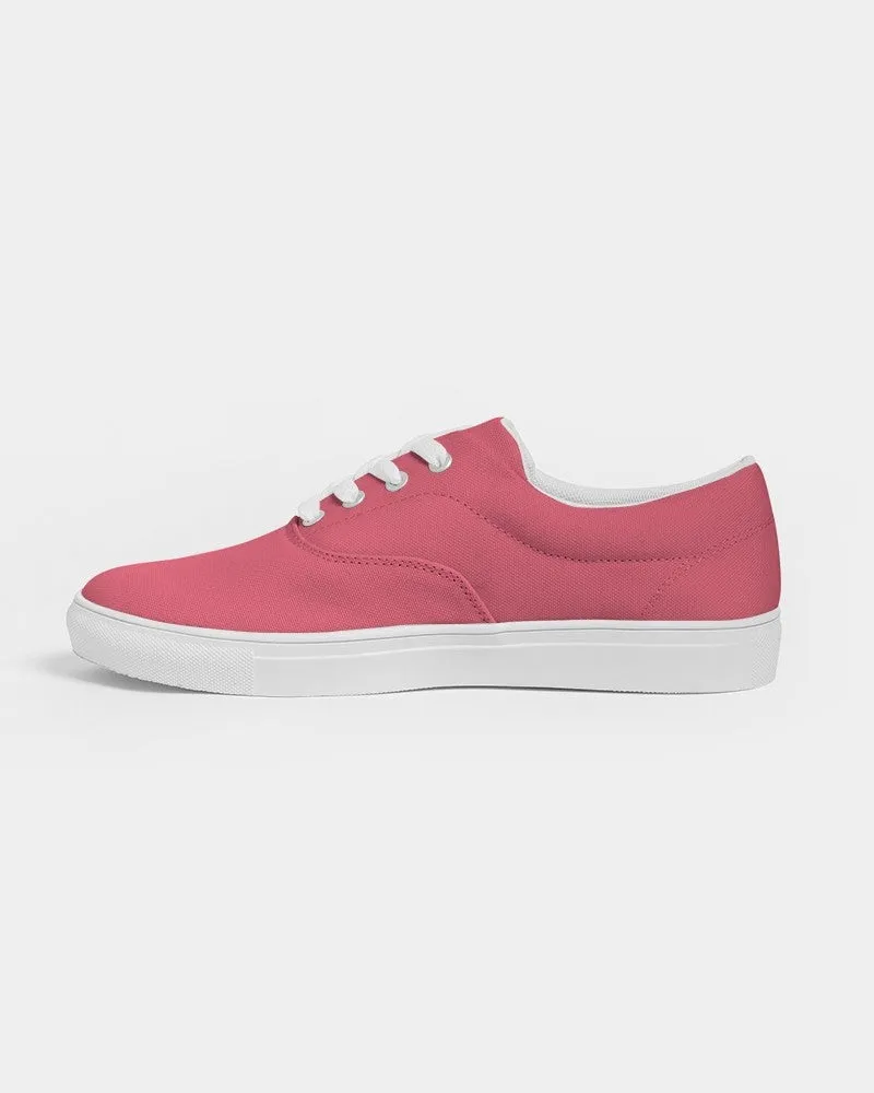 Midtone Pink Canvas Sneakers | Women's | C0M80Y40K0