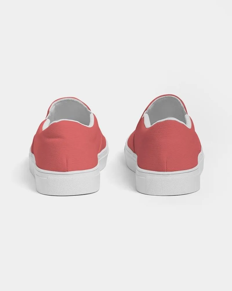 Midtone Red Slip-On Canvas Sneakers | Men's | C0M80Y60K0