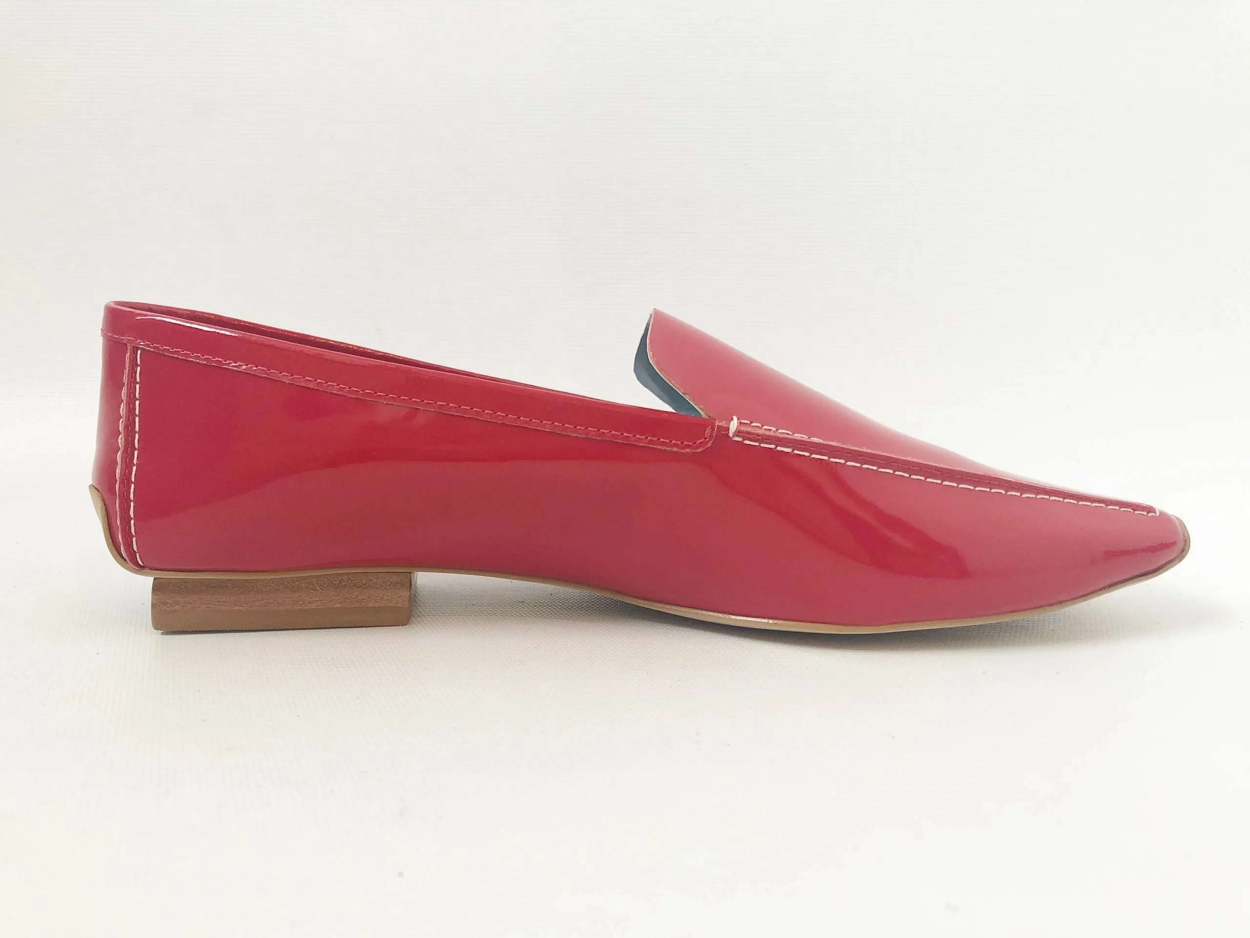 NEW Frances Valentine Square Toe Loafer Size 8.5