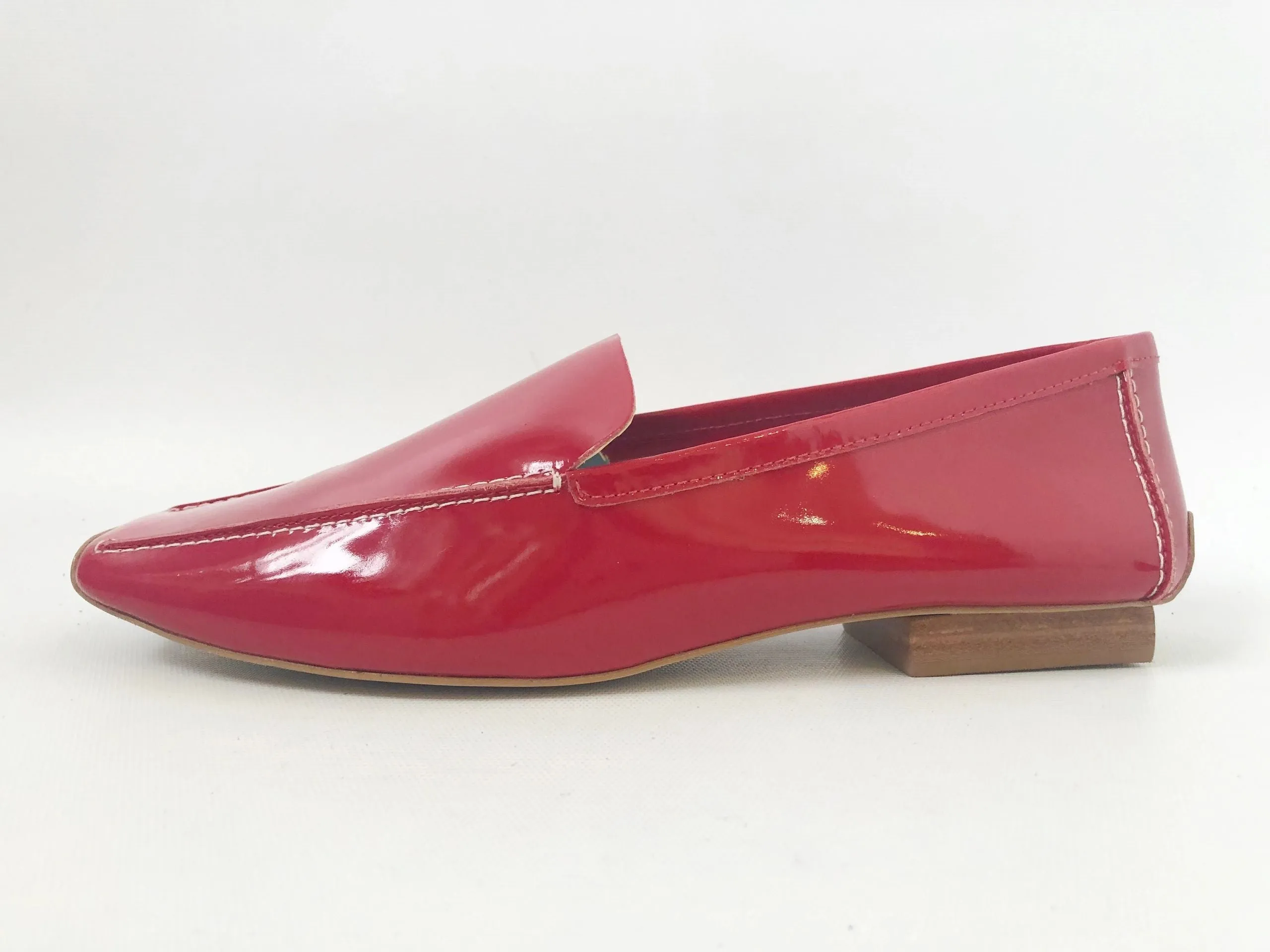 NEW Frances Valentine Square Toe Loafer Size 8.5