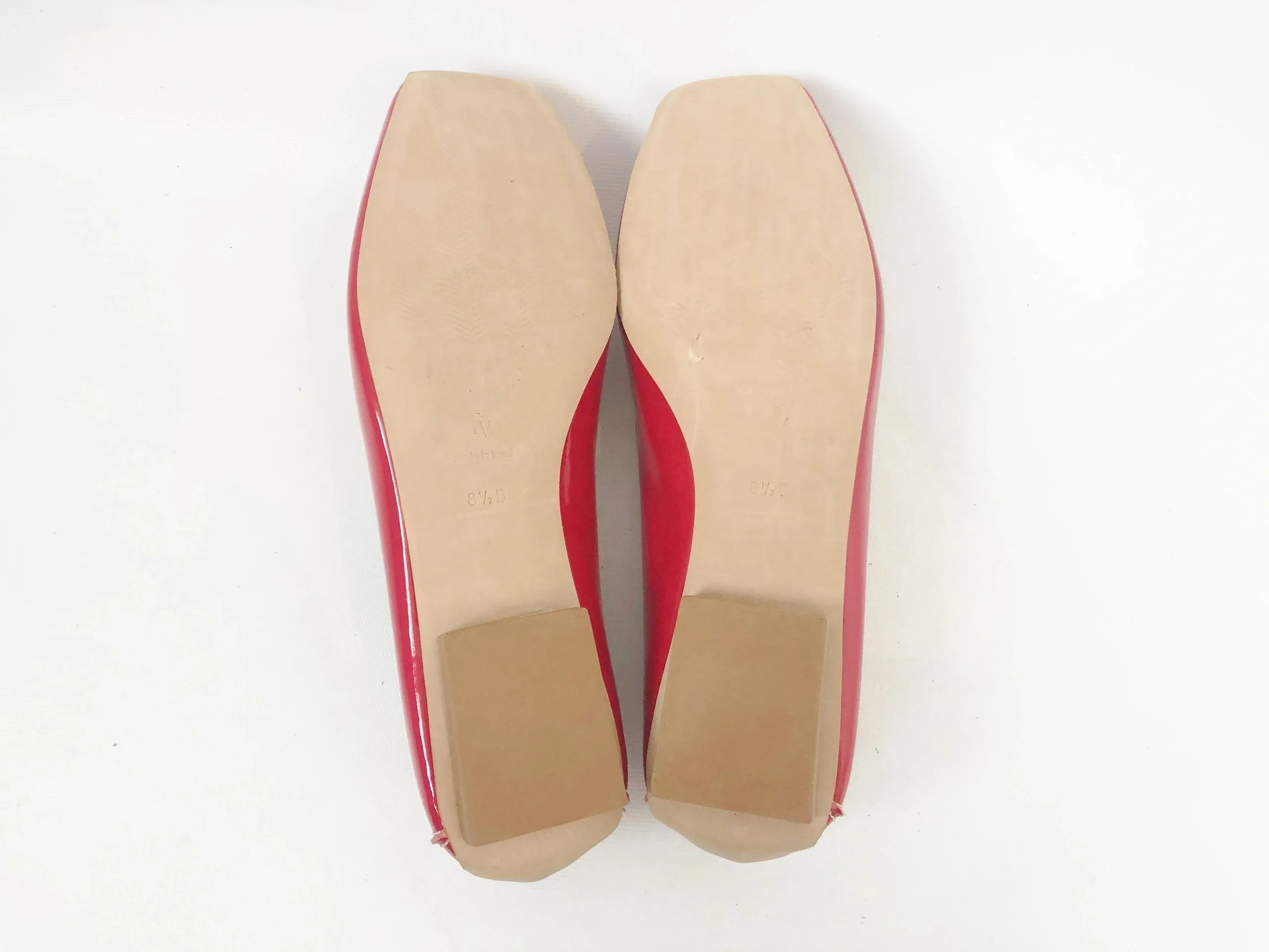 NEW Frances Valentine Square Toe Loafer Size 8.5